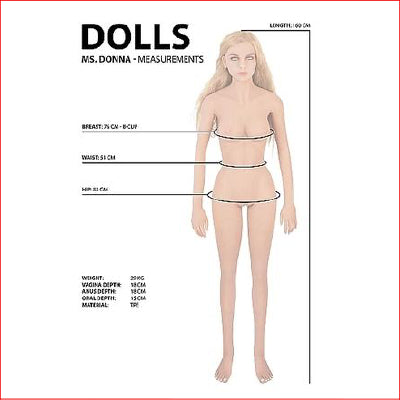 Donna Standing Full Size Doll - Available in store Only - Uber Delivery on Reque