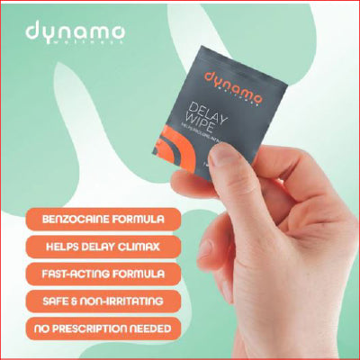 Dynamo Wellness Delay Wipe