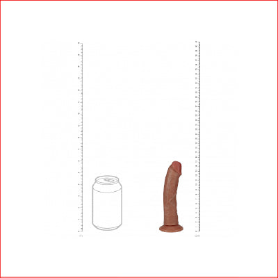 Realrock 15cm Vibrating Cock Tan