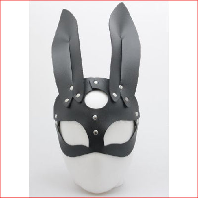 Down The Rabbit Hole Leather Mask