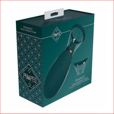 Pumped Enhance Vulva & Breast Pump Forest Green