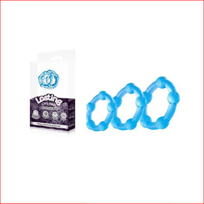 Lasting Love Ring 3 Piece Set Blue