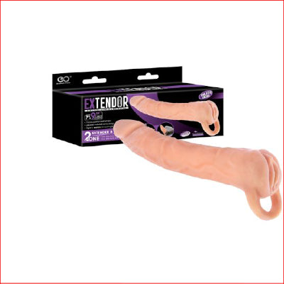 Extendor & Masturbator 2 In 1 - 7-9"