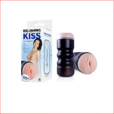Relishing Kiss Vagina Stroker