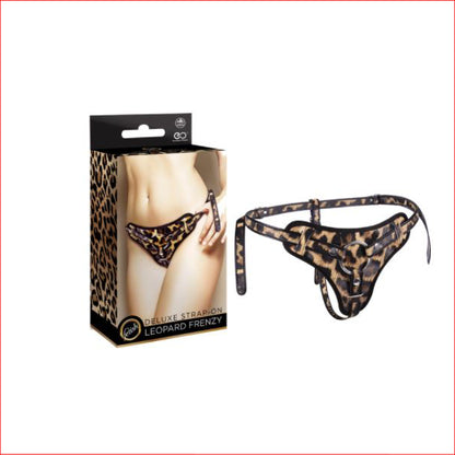 Deluxe Leopard Frenzy Strap-On