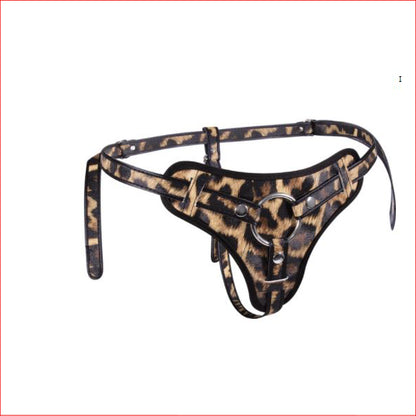 Deluxe Leopard Frenzy Strap-On