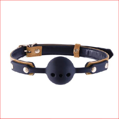 Naughty Moment Silicone Gag Brown
