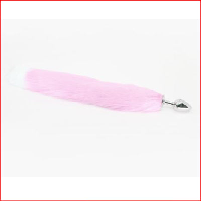 Foxtail Pink with White Tip Small Plug