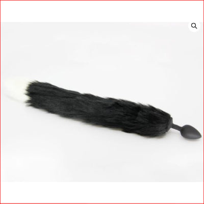 Foxtail Silicone Black & White Medium