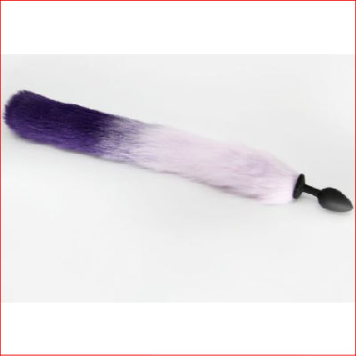 Small Silicone Lilac Purple Foxtail
