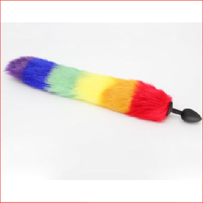 Small Silicone Pride Foxtail