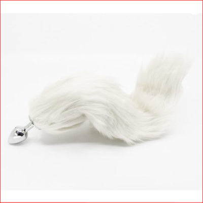 Foxtail White Light Up Small