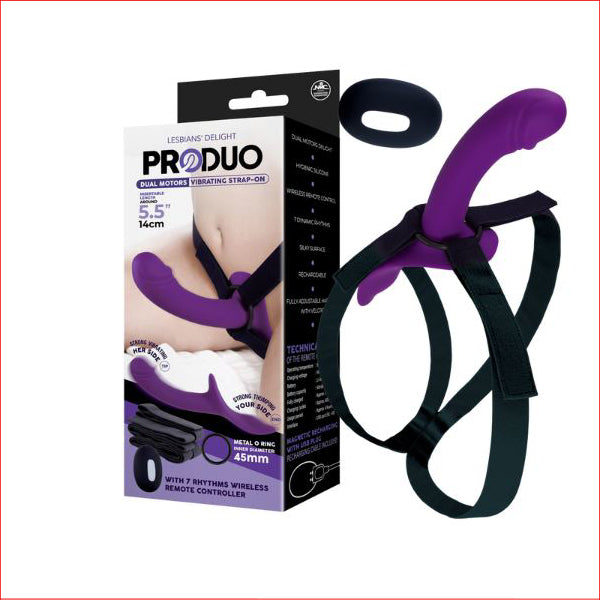 ProDuo Dual Motor 5.5" Strap On