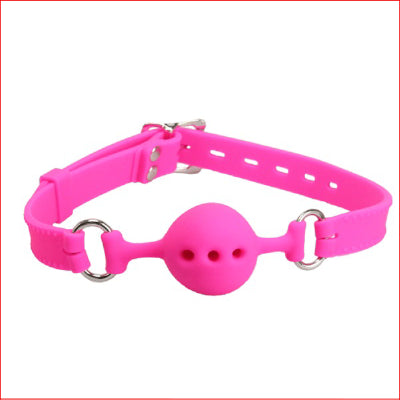 Petite Breathable Silicone Gag Pink
