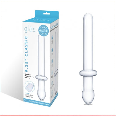 Glas 9.25" Classic Smooth Dual Ended Dildo