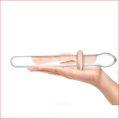 Glas 9.25" Classic Smooth Dual Ended Dildo