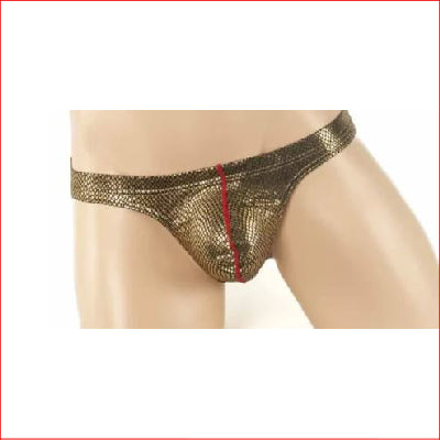 254 Mens Brief Gold Large