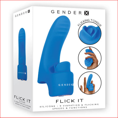 Gender X Flick It Finger Vibe