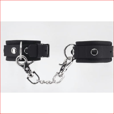 Heavy Duty Silicone Cuffs Black
