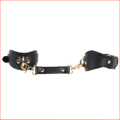 Shaped Faux Leather Cuffs
