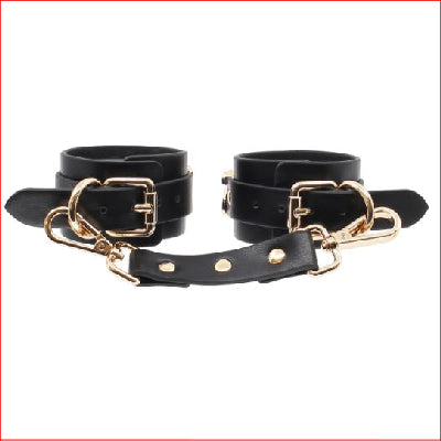 "Yes Sir" Cuffs Gold Hardware