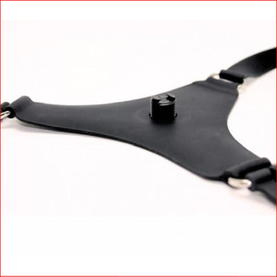 Silicon G-string Strap On w Dildo Small