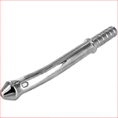 Stainless Steel Phalic Baton Dildo