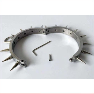 Spiked Metal BDSM Collar