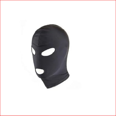 Stretch Hood w/ Eye & Mouth Blk