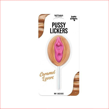 Lusty Lickers Pussy Pop Caramel