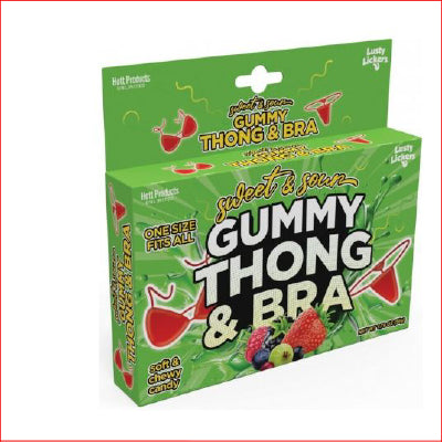 Sweet & Sour Gummy Bra & Thong