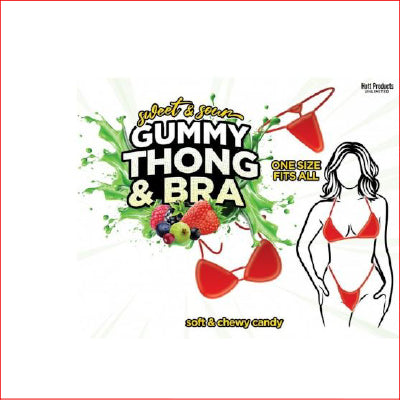 Sweet & Sour Gummy Bra & Thong