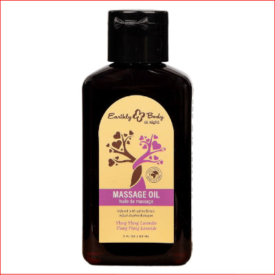 Earthly Body Massage Oil Ylang Ylang Lavender 60ml