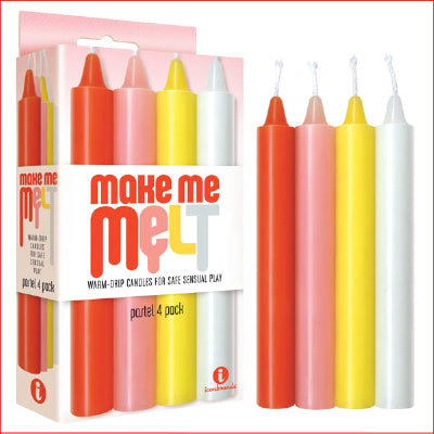 The 9's Make Me Melt Drip Candles Pastel