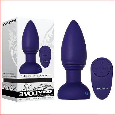 Evolved Smoshy Tooshy Remote Butt Plug