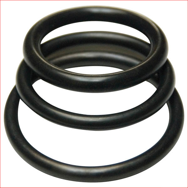 Kinklab Rubber Cock Rings 3pk