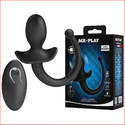 Mr Play Super Power Anal Plug with Remote Control