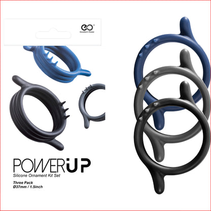 Power Up Silicone Spike 3pk