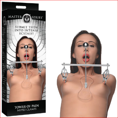 Master Series Tower Of Pain Nipple Clamp