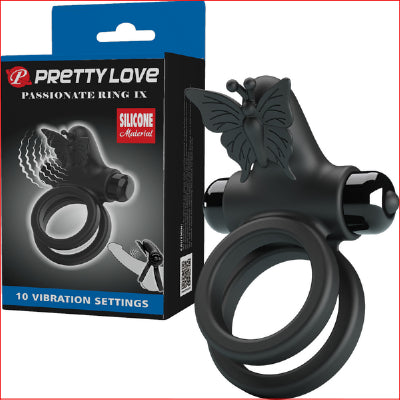 Pretty Love Passionate Ring 1X Black