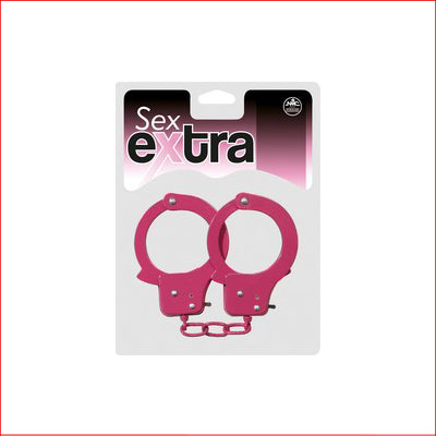 Sex Extra Metal Cuffs Pink