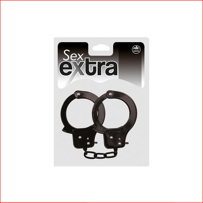 Sex Extra Metal Cuffs Blk