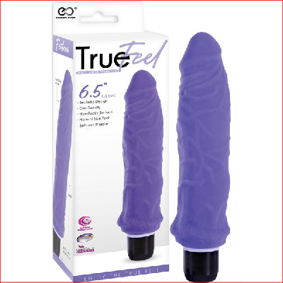 True Feel - Ribbed 6.5" Purple
