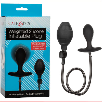 Weighted Silicone Inflatable Plug