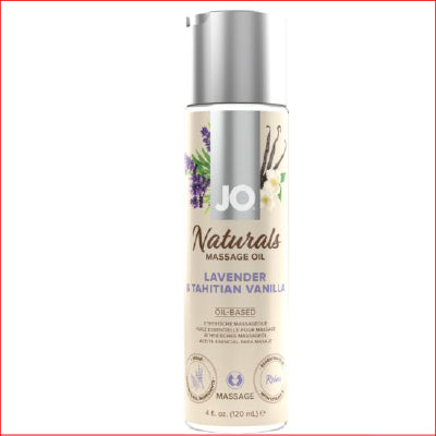 Jo Naturals Massage Oil Lavendar & Tahition Vanilla