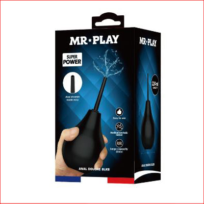 Mr Play Anal Douche Enema Black
