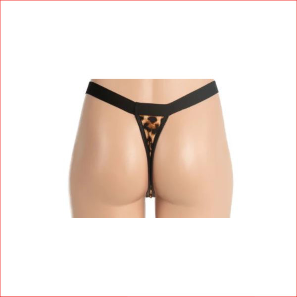 183 Leopard G-String Medium