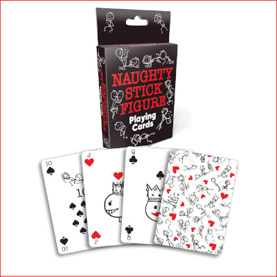Naughty Stick Figure Playing Cards