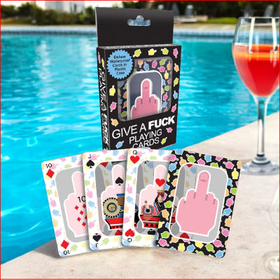 Give A Fuck Playing Cards