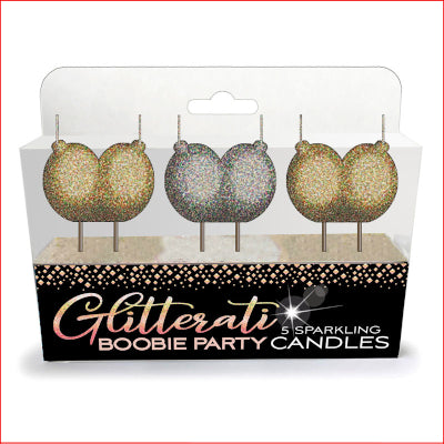 Glitterati - Boobie Candle Set